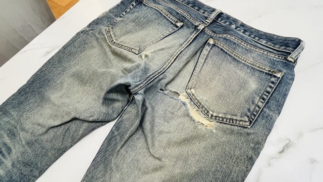 ジーンズのお直し