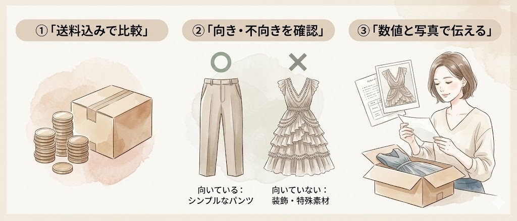 宅配お直しサービスで失敗しない選び方