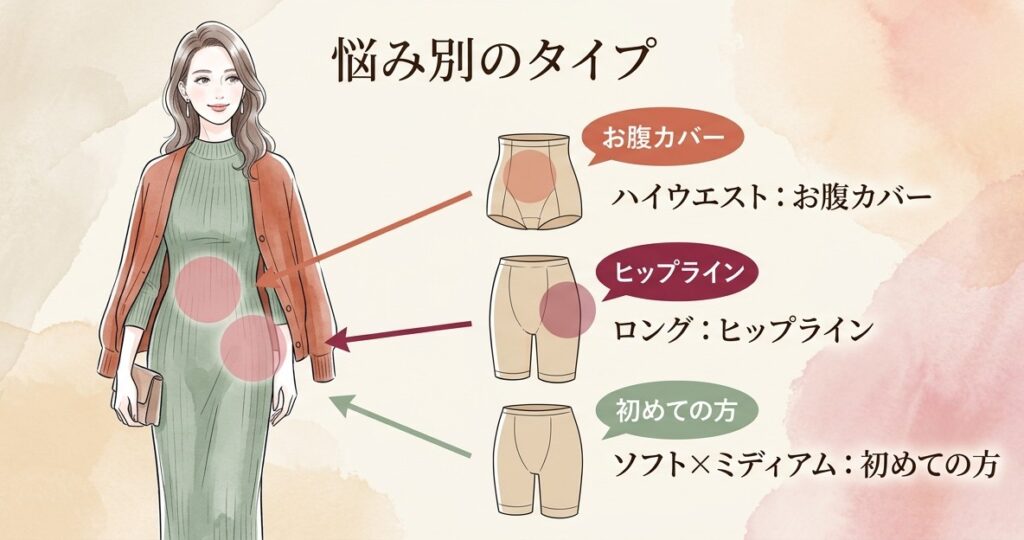 50代のガードルの選び方