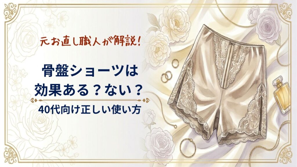 骨盤ショーツは効果ある？ない？