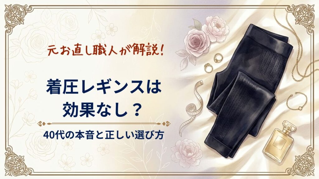 着圧レギンスは効果なし？