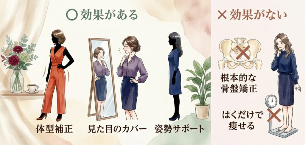 骨盤ショーツは効果ある？ない？