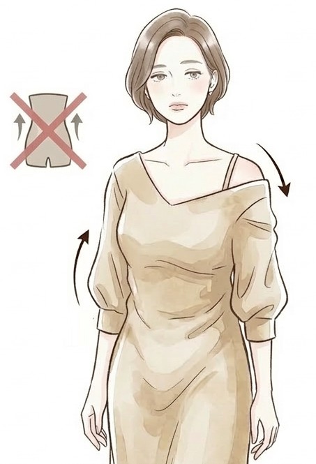 補正下着が大きすぎる場合