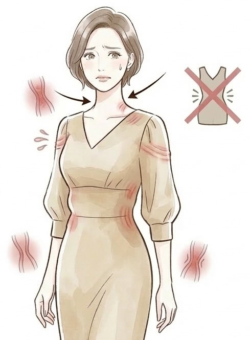 補正下着が小さすぎる場合