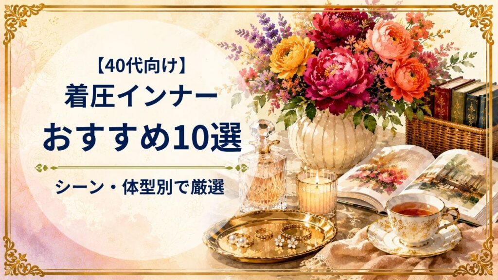 40代向け着圧インナーおすすめ10選