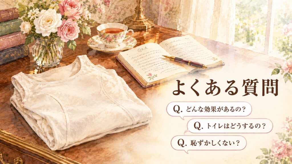 補正下着のボディスーツのよくある質問