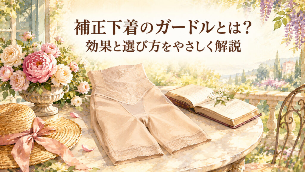 補正下着のガードルの効果と選び方の完全ガイド